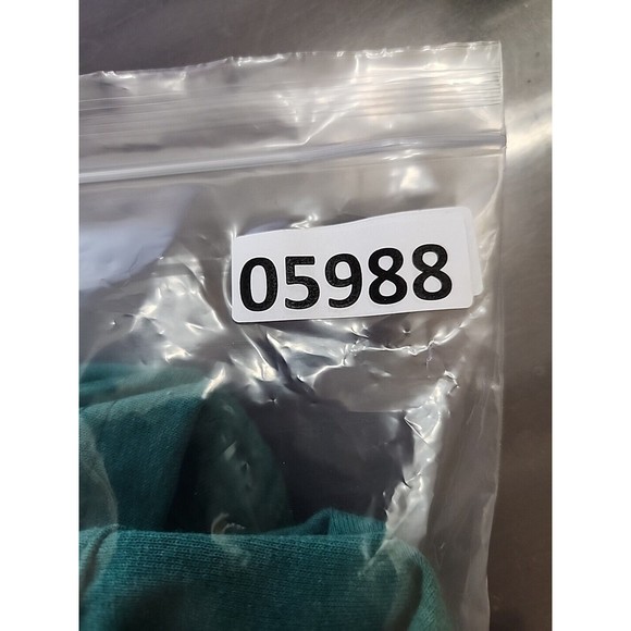 Carhartt Pocket T Shirt Mens S Green Loose Fit Heavyweight LOGO NEW - Picture 5 of 5